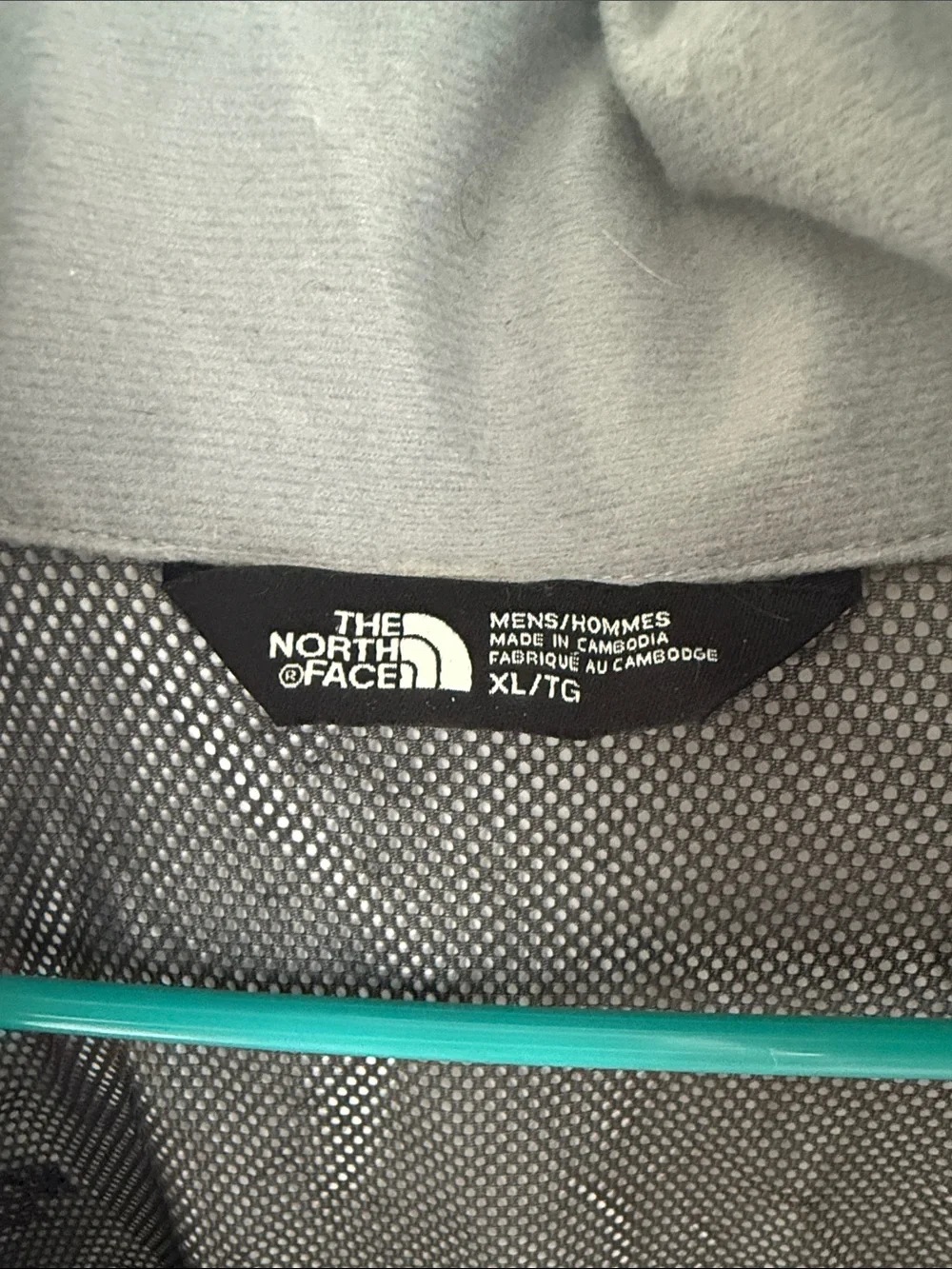 The North Face light gray